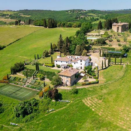Villa Rignana Chianti Estate, Pool, Tennis,Cook Греве ин Кианти Екстериор снимка
