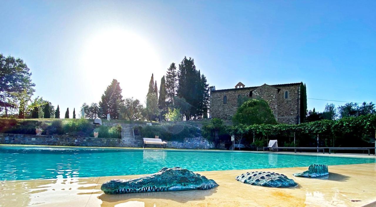 Villa Rignana Chianti Estate, Pool, Tennis,Cook Греве ин Кианти Екстериор снимка