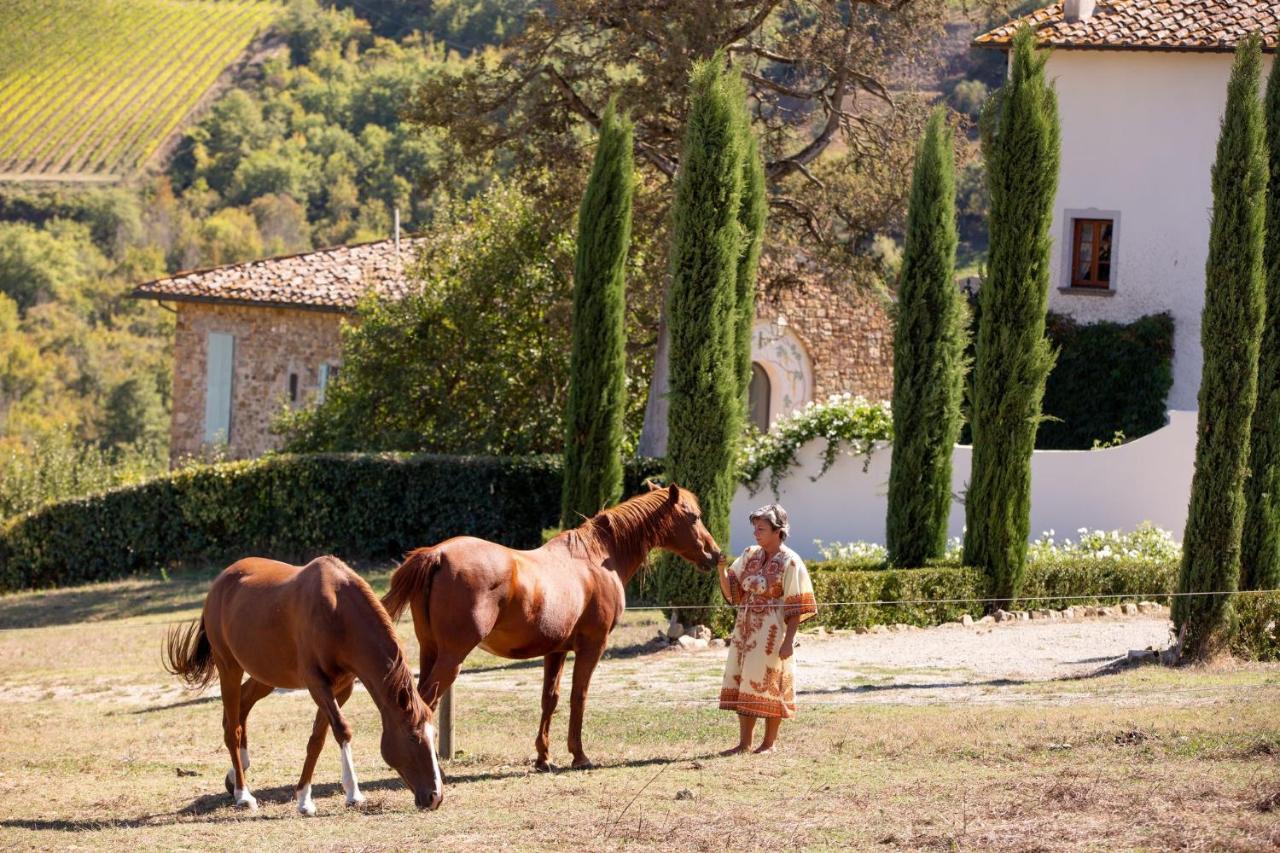 Villa Rignana Chianti Estate, Pool, Tennis,Cook Греве ин Кианти Екстериор снимка