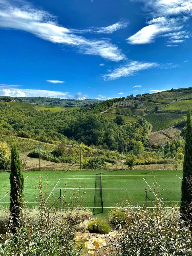 Villa Rignana Chianti Estate, Pool, Tennis,Cook Греве ин Кианти Екстериор снимка