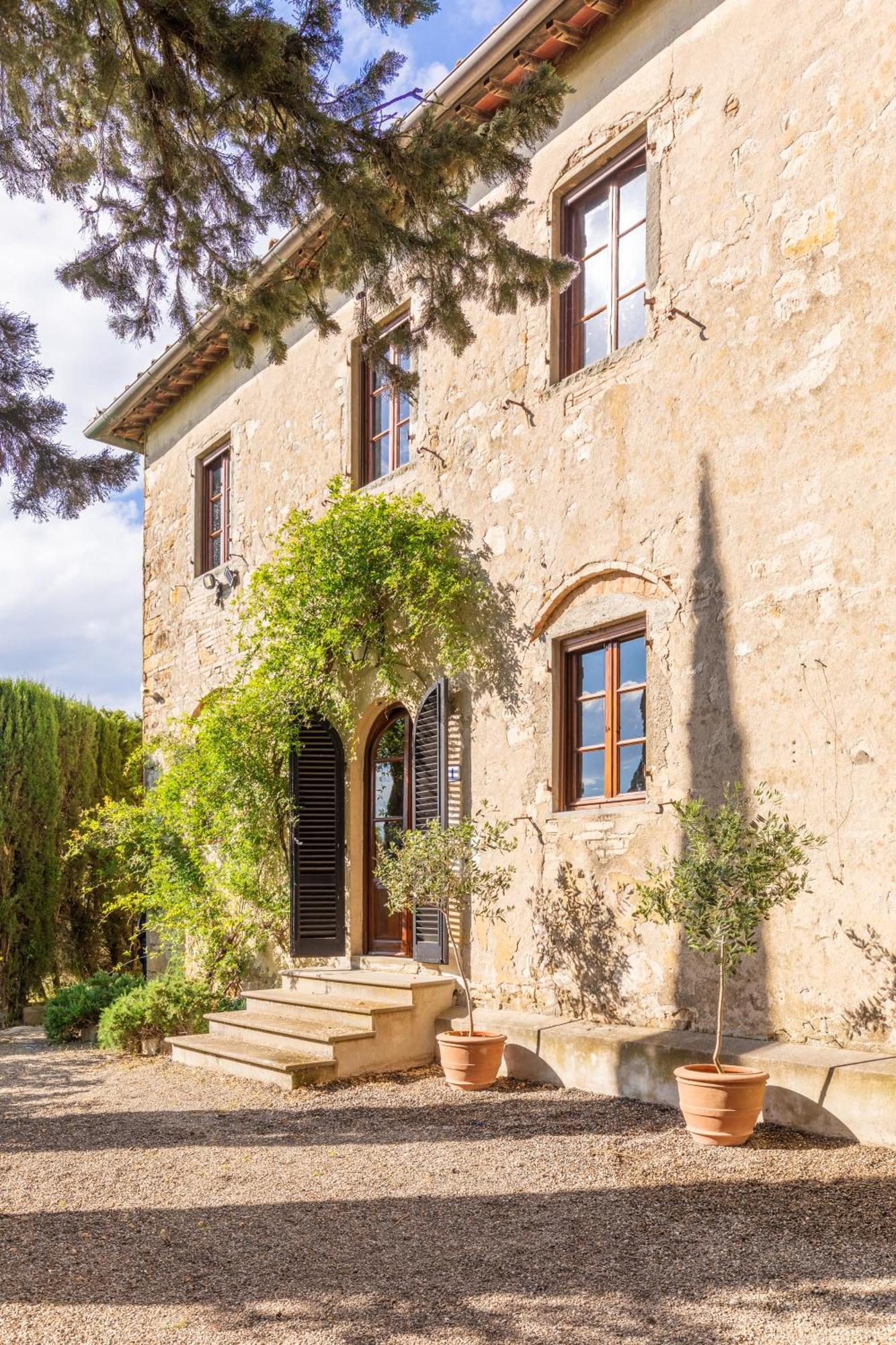 Villa Rignana Chianti Estate, Pool, Tennis,Cook Греве ин Кианти Екстериор снимка
