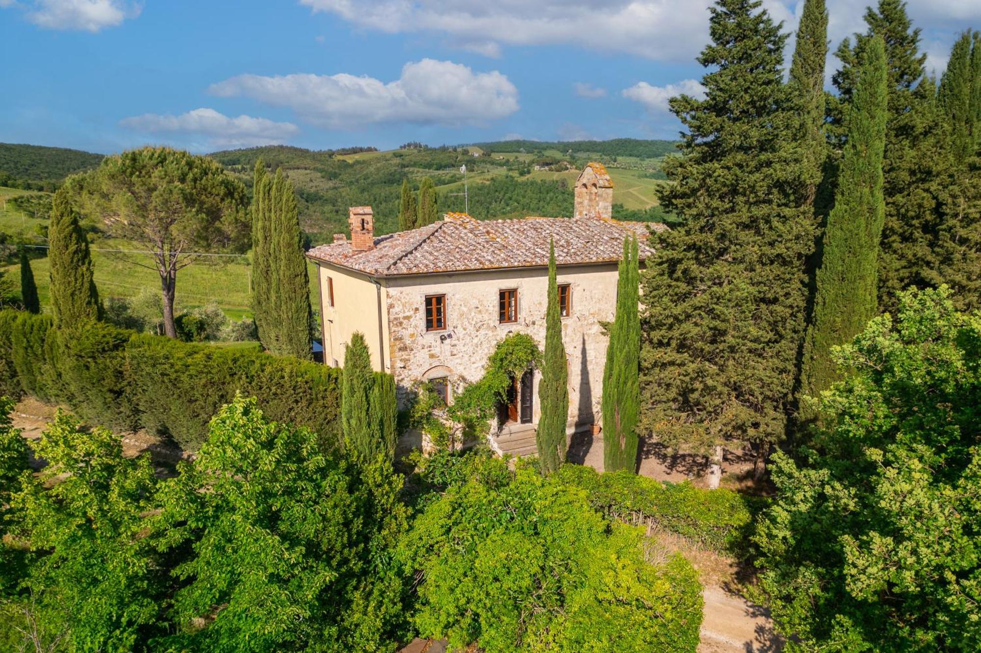 Villa Rignana Chianti Estate, Pool, Tennis,Cook Греве ин Кианти Екстериор снимка