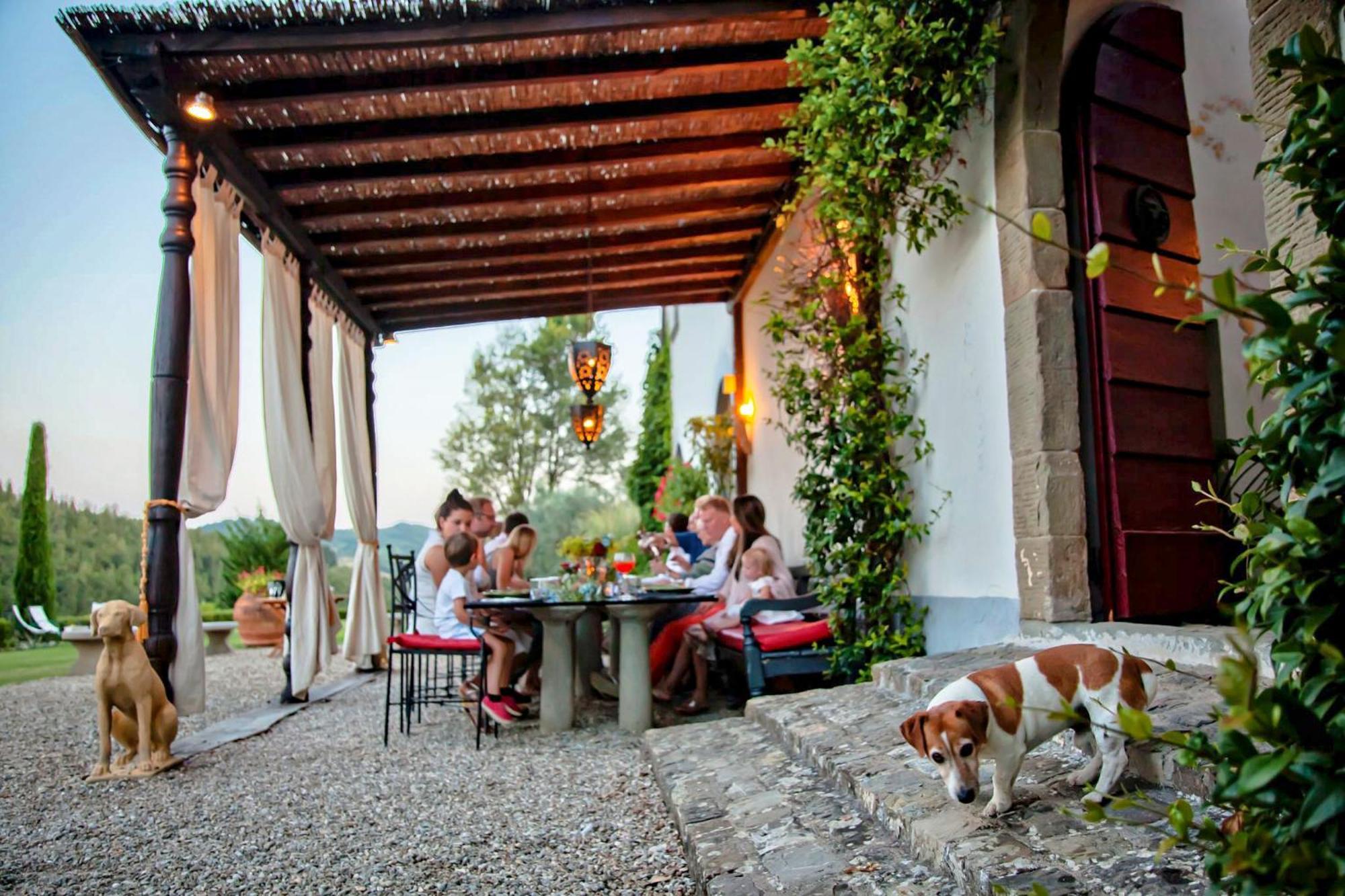 Villa Rignana Chianti Estate, Pool, Tennis,Cook Греве ин Кианти Екстериор снимка